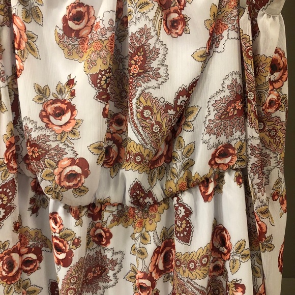 Wayf Liberty floral off the shoulder dress - Picture 5 of 8